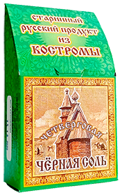 Черная соль четверговая из Костромы купить